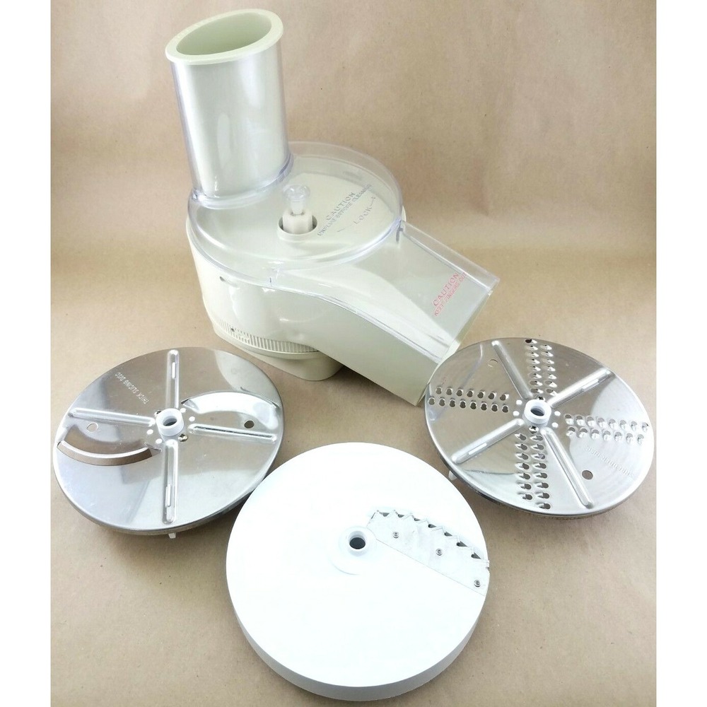 Oster Regency Kitchen Center Food Processor Blades Attachmeent Almond